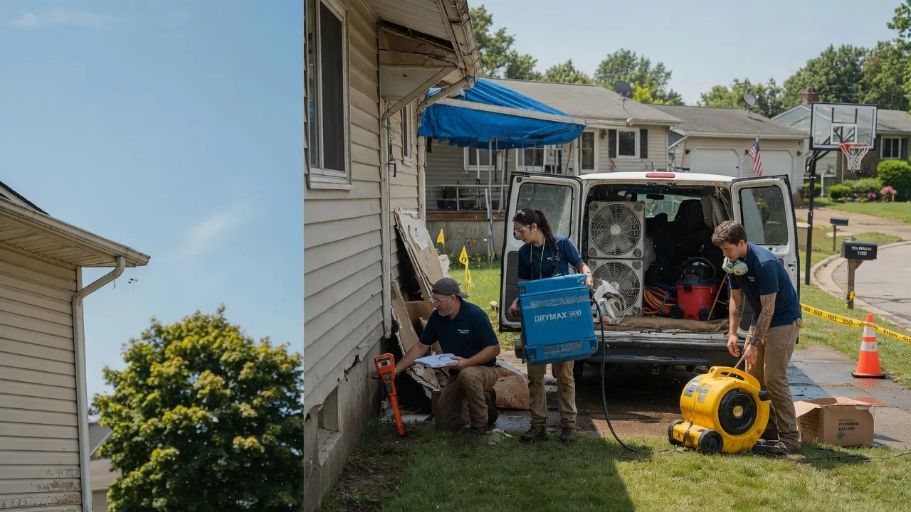 Ceiling Leak Cleanup in Johnson, NY near me